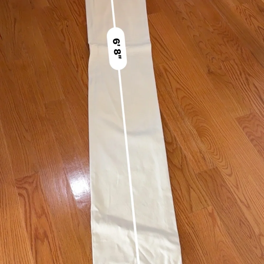 JCPenney Cream Grommet Curtains‎